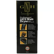 Secador Gold .n Hot Professional De 1875 Vatios Con Estilo P