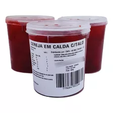 Cereja Em Calda Ao Marrasquino Com Talo 300g Importada 