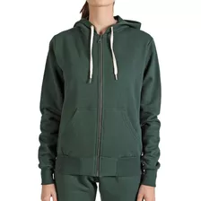 Campera Mujer Deportiva Liviana Algodón Hoodie Buzo Invierno