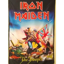 Bandera Póster Iron Maiden - The Trooper - Heavy Metal