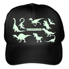 Gorra Dinosaurios Brillan En La Oscuridad