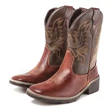 Bota Texana Country Masculina 100% Couro Legítimo