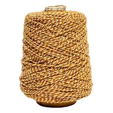 Hilo Bicolor 2,5mm Algodon Ideal Macrame Y Crochet X 500 Grs