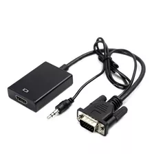 Oferta Febrero! Convertidor Vga A Hdmi - Para Pc Laptop Dvr