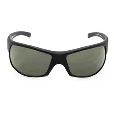 Gafas De Sol Solares Mormaii Acqua, Color Negro Mate, Marco De Lente Negra, Color Verde Oscuro, Diseño Deportivo