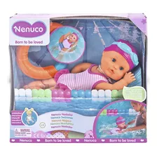 Bebote Nenuco Nadador A La Piscina 35 Cm Interactivo Bebé