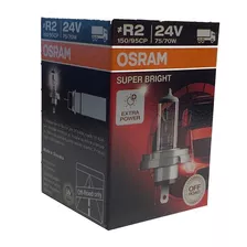 Lámpara Osram H4 24v 75/70w P45t Super Bright Camión 64199sb