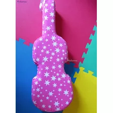 Cojín Almohada Estrellas Blancas, Violín-guitarra