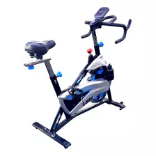 Bicicleta Estática Movifit S-man Para Spinning Color Negro Y Gris