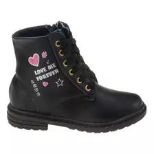 Bota Feminina Infantil Coturno Menina Botinha Infantil