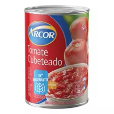 Tomate Cubeteado Arcor X 400g Salsa