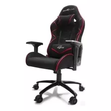 Silla Gamer Game Factor Cgc600 Tela Ergonomica Reclinable 4d Color Rojo