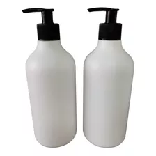 Botella De 500ml Con Dispensador: Cremas, Shampoo (6 Unid) 