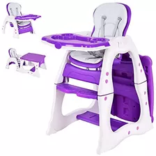 Silla Para Bebé, 3 En 1 Mesa Infantil Y Juego De Sillas, Asi