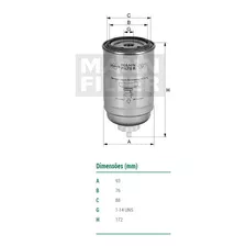 Filtro Combustivel Para Massey Fergusson Trator Mf5275