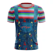 Playera Sublimada Chucky Traje