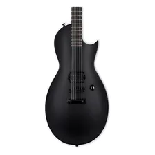 Esp Ltd Ec-guitarra Eléctrica De Metal Negro, Satén Negro
