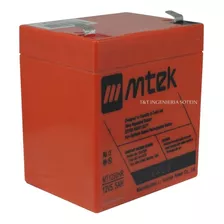 Bateria Mtek 12v 5ah O 5.5 Ah Hr 20 Horas Recargable