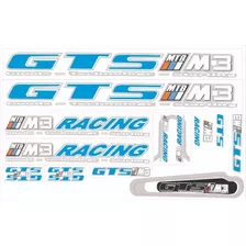 Adesivo Para Bicicleta Gts M3 Mtb Racing