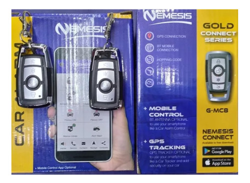 Alarma Nmesis Gold Connect G-mc8 Carro Foto 2