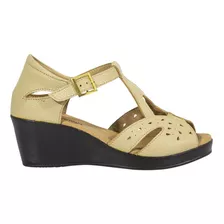Sandalias Cuero Dama, Zapato Cuero Maribu Shoes - Mod #750
