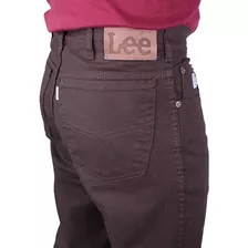 Pantalón Comfort Straid Hip Lec Lee - Café