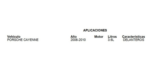 2 Discos De Freno Delanteros Porsche Cayenne 2009 3.6l Foto 3