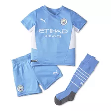 Niño Equipo Conjunto Puma Manchester City Futbol 4 5 Años K