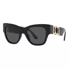 Gafas De Sol Versace Ve4415u Mujer Originales Color Negro Color Del Armazón Negro