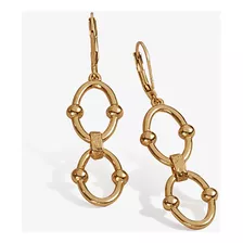 Yanbal Aretes Largos Elegantes Kala Doré Baño Oro 24k