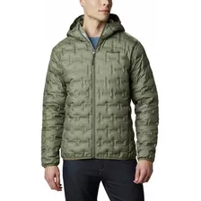 Campera Columbia Delta Ridge Omni Heat Pluma Capucha Hombre