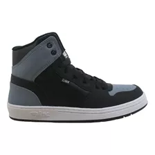 Botitas Qix Cup Sole Urban High Negro/gris Hombre Deporfan