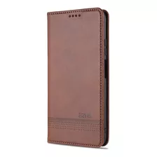 Xiaomi Mi 10t - Funda Cuero Magnetica Y Protector Pantalla