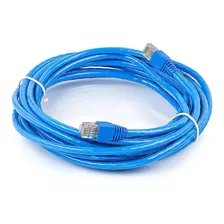 Patch Cord Cat5e Montado Azul - 60 Metros