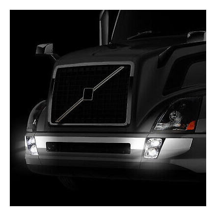 [full Led] For 03-17 Volvo Vn Vnl Vnm Vnx Truck Bumper  Spd1 Foto 7