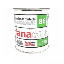 Adhesivo De Contacto Transparente Fana 86x400gr. Color Incoloro