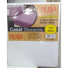 Promoção 4 Lençóis De Casal Avulso Com Elástico Microfibra