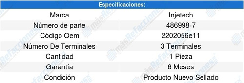 Modulo Encendido M30 6cil 3.0l 90-92 Injetech 8152487 Foto 3