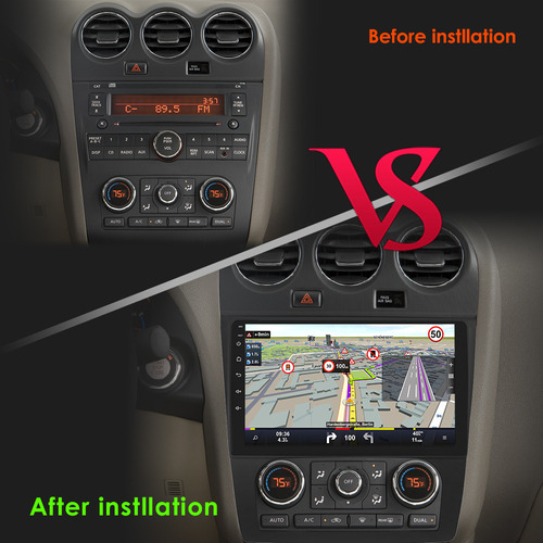 Estreo Android Para Nissan Teana Altima 2008-2012, Aire Aco Foto 2
