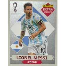 Lámina Lionel Messi Extra Legend Silver