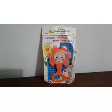 Brinquedo Antigo Chocalho Bandeirante Banesa Anos 70