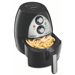 Fritadeira Sem Óleo Mondial 4l Naf03i Inox 110v