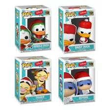 Funko Set 4 Funkos Navidad Holiday Higor Tigger Donald Day