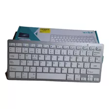 Teclado Bluetooth Weibo Wb-8022 Qwerty Español Latinoamérica