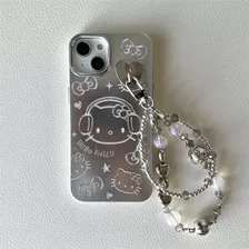 Disponible Para iPhone Cute Cat Teléfono Protector Caso