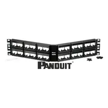 Patch Panel 48 Puertos Panduit Cat6 Modular Angulo Rackeable