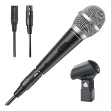 Microfone De Mão Audio Technica Atr1500x Preto Com Fio