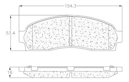 Balata Delantera Prime Ford Explorer Sport Trac 2001-2005 Foto 2