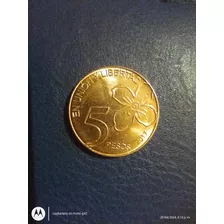 Moneda 5 Pesos Error Arrayan