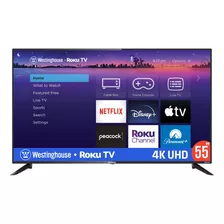 Pantalla Westinghouse 55 4k Uhd Smart Roku Tv Wr55ux4212e 